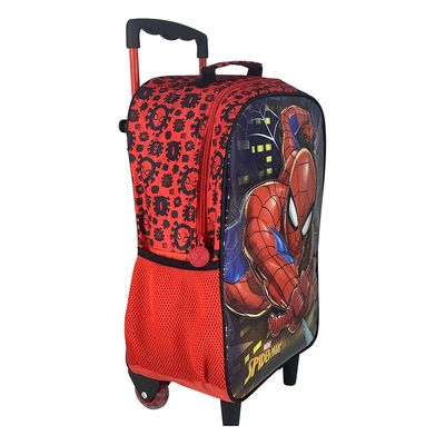 Mochilete Infantil com Rodinhas Le Xeryus Spider Man 16"