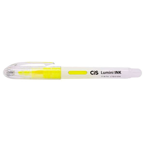 Marca Texto Cis Lumini Ink Amarelo