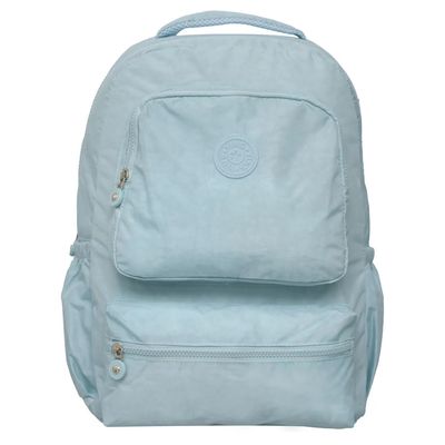 Mochila Casual Yins Crinkle Azul 17,5"