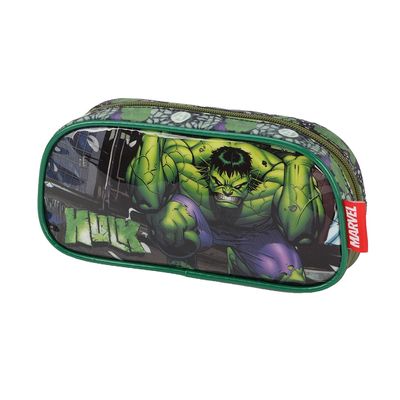 Estojo Escolar Luxcel Hulk - Item Sortido