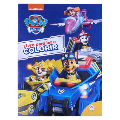 Mega Kit Livro para Ler, Colorir e Brincar Ciranda Cultural Patrulha Canina
