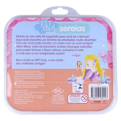Livro Infantil DCL Bff Club Sereias
