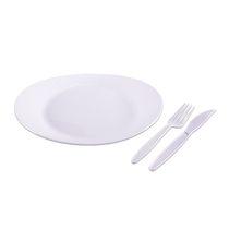 Kit Churrasco Prafesta com 10 Unidades Branco