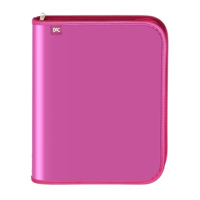 Caderno Argolado Universitário DAC Pink com Zíper