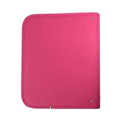 Caderno Argolado Universitário DAC Pink com Zíper