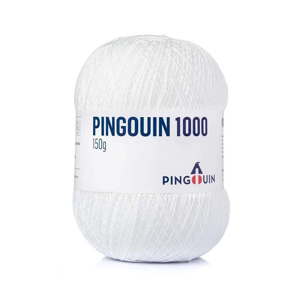Fio Pingouin 150g 0002 Branco Fio Pingouin 150g 0002 Branco