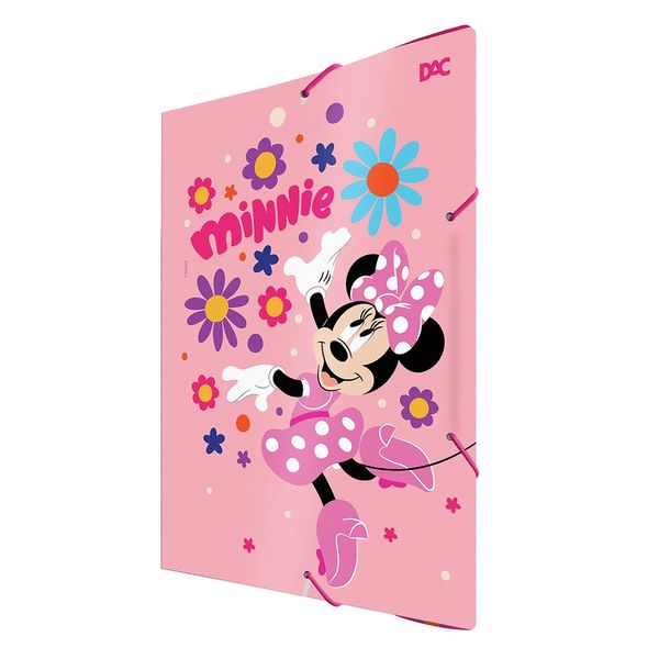 Pasta Aba Elástico DAC Ofício Minnie