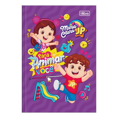 Caderno Brochurão Tilibra Capa Dura Maria Clara e JP 80 Folhas Capas Diversas - Item Sortido