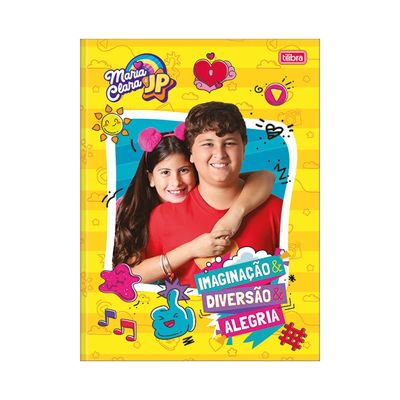Caderno Brochurão Tilibra Capa Dura Maria Clara e JP 80 Folhas Capas Diversas - Item Sortido