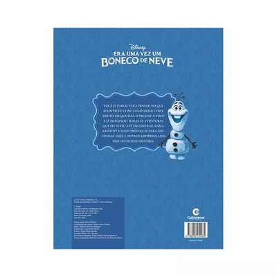 Livro Infantil Culturama Era Uma Vez Um Boneco de Neve