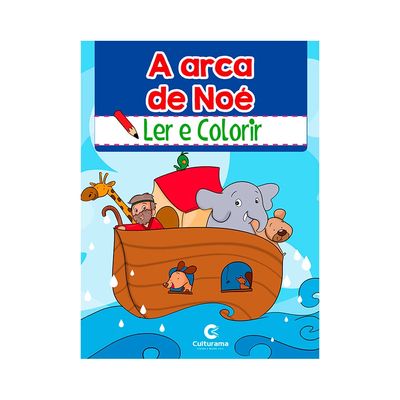 Livro Infantil Culturama para Ler e Colorir Histórias Bíblicas Capas Diversas - Item Sortido