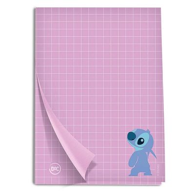Kit com 5 Blocos Planner Dac Kit Disney Stitch