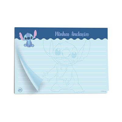 Kit com 5 Blocos Planner Dac Kit Disney Stitch
