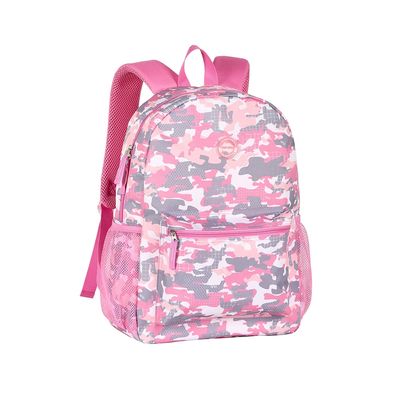 Mochila Escolar Clio Style Camuflada Colors 17" - Item Sortido