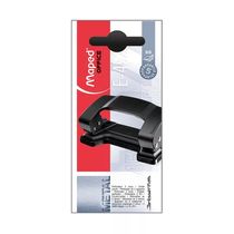 Perfurador de Papel Maped Office Essentials Metálico com 2 Furos 5mm para até 8 Folhas