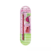 Kit Escrita Melancia 4 Peças Leonora