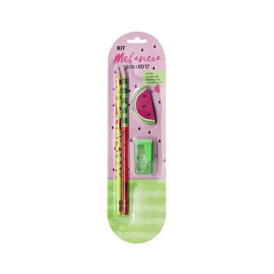 Kit Escrita Melancia 4 Peças Leonora