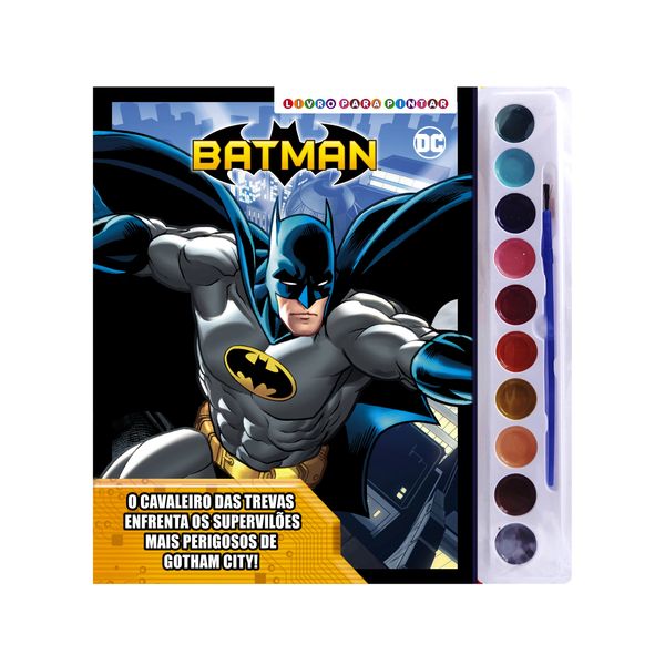 Livro Infantil para Colorir Editora Online Batman