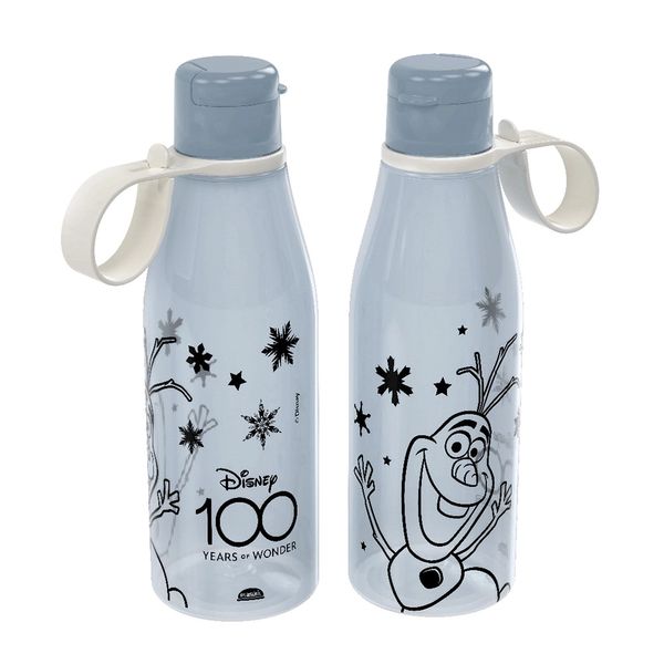 Garrafa Plástica Infantil Plasútil Disney Frozen com Alça 530ml - Item Sortido Garrafa Plástica Infantil Plasútil Disney Frozen com Alça 530ml - Item Sortido