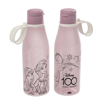 Garrafa Plástica Infantil Plasútil Disney Frozen com Alça 530ml  - Item Sortido