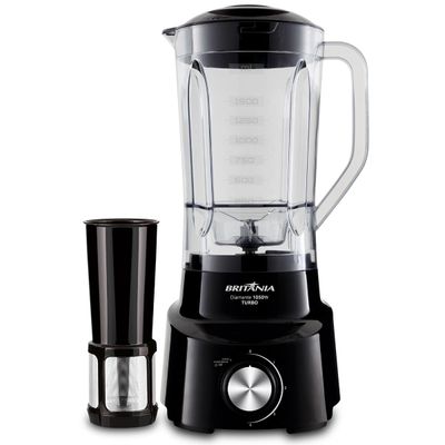 Liquidificador Britânia Diamante Preto 1050W 127V