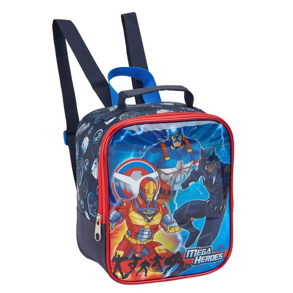 Lancheira Infantil Masculina Heroes LA42117 - Seanite