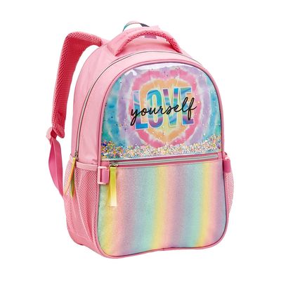Mochila e Lancheira Seanite Love Your Self 16"