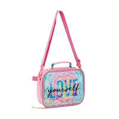 Mochila e Lancheira Seanite Love Your Self 16"