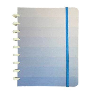 Caderno Colegial Smart Confetti Capa Plástica Le Style Listras Colors 72 Folhas - Item Sortido