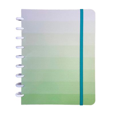 Caderno Colegial Smart Confetti Capa Plástica Le Style Listras Colors 72 Folhas - Item Sortido