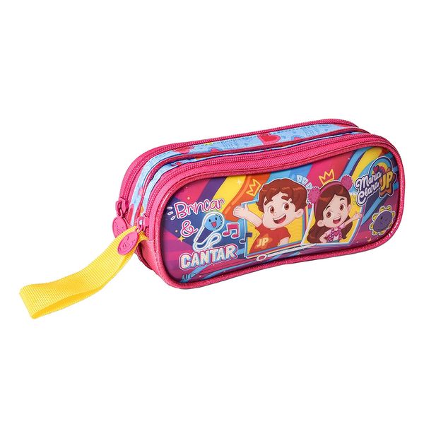 Estojo Infantil Up Style Maria Clara & JP com 2 Divisórias Estojo Infantil Up Style Maria Clara & JP com 2 Divisórias