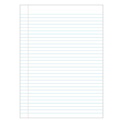 Papel Almaço Pautado Tilibra Académie com Margem 16 Folhas 200x275mm