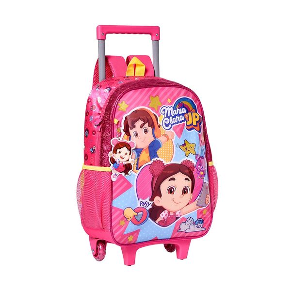 Mochila de Rodinha Infantil Clio Maria Clara e JP 16