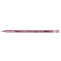 Kit Escrita Molin Pencil Office Rosé 3 Lápis HB + Borracha + Apontador