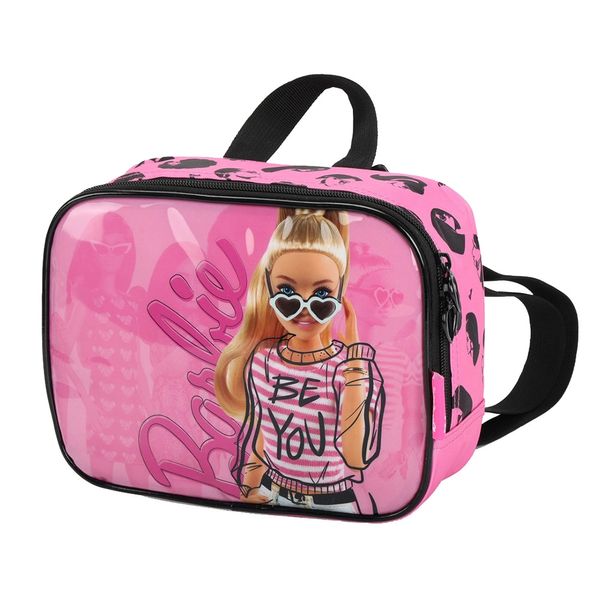 Lancheira Térmica Luxcel Barbie Rosa
