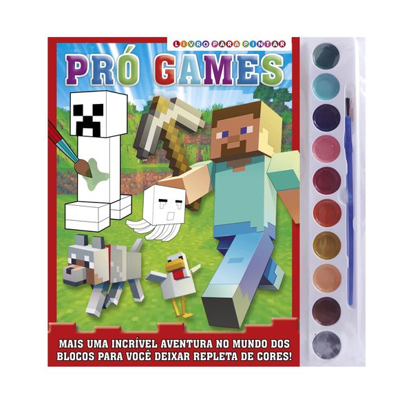Livro Infantil para Colorir Editora Online Pró-Games