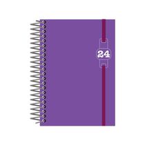 Agenda Média Confetti Full Neon - Item Sortido
