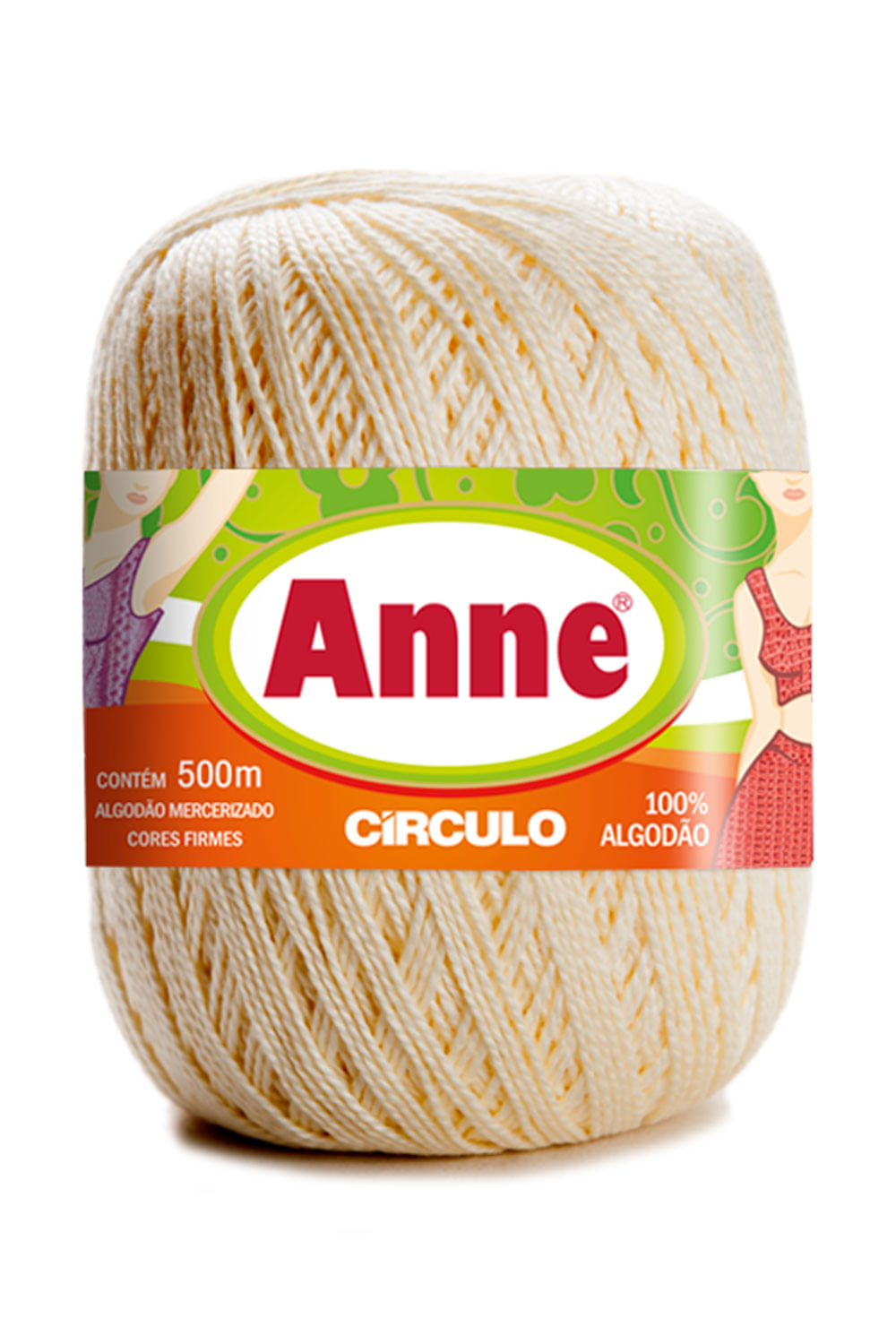 Linha Anne 500m Nº4/2 7650 Amêndoas