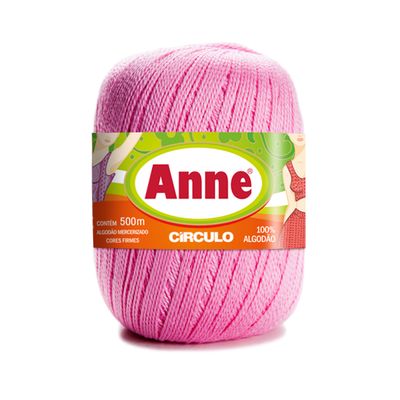 Linha Anne 500m Nº4/2 3131 Rosa Chiclete