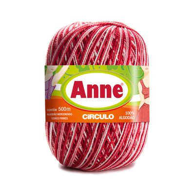 Linha Anne 500m Nº4/2 9202 Goiaba Multicolor