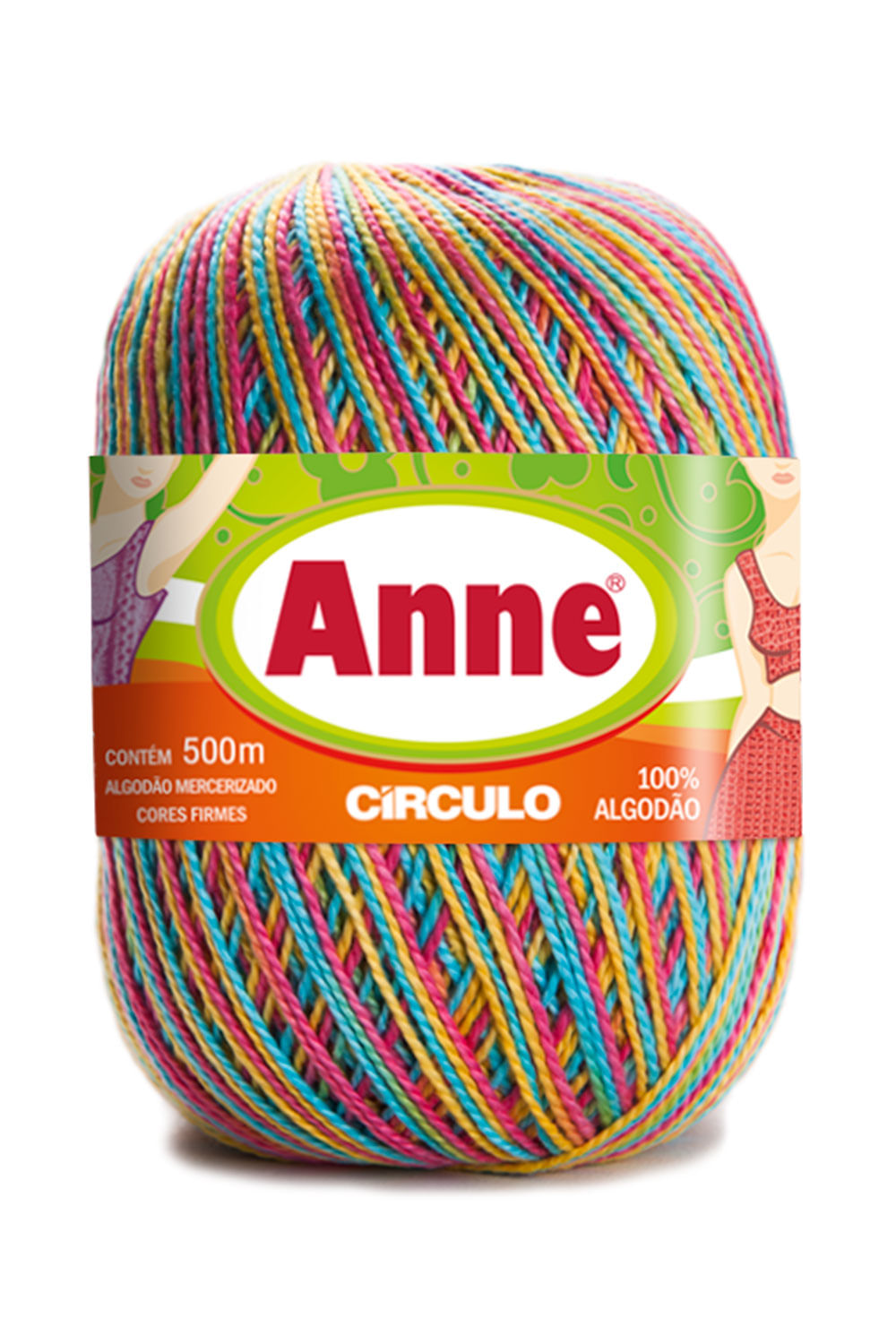 Linha Anne 500m Nº4/2 7625 Castanho