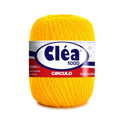 Linha Cléa 1000m Nº8/2 1289 Amarelo Canário