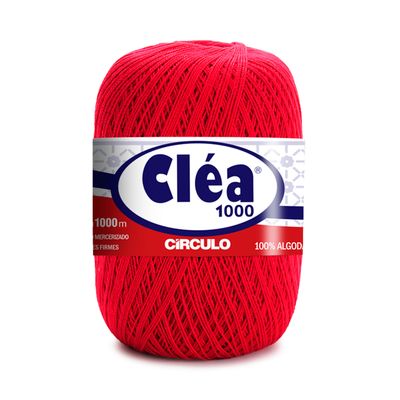 Linha Cléa 1000m Nº8/2 3528 Vermelho Carmim