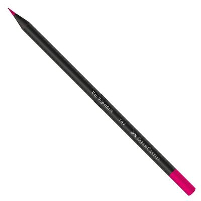 Lápis De Cor Supersoft Com 12 Cores 6 Neon + 6 Pastéis Faber-castell