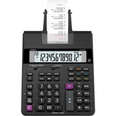 Calculadora C/ Bobina Compacta Hr150rc-b Preto Elgin
