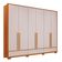 Guarda-roupa Nt 6035 Freijo Com Off White - Notavel