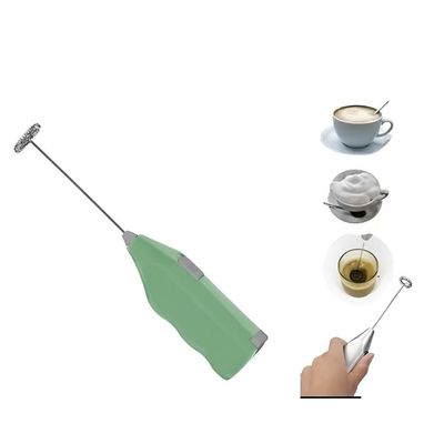Mini Mixer Batedor Misturador Giratorio A Pilha Para Bebidas Café Cappuccino Milk Shake Ovos