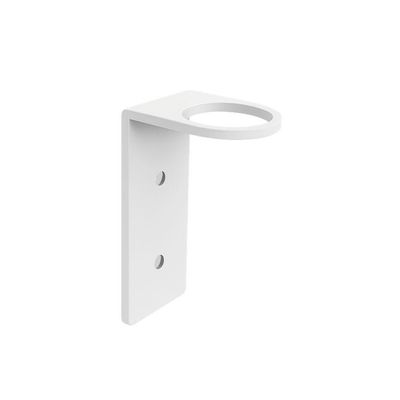 Suporte Frasco Shampoo Para Banheiro Branco Agata Grego Metal