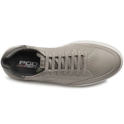 Sapatênis Masculino Pegada Oliver Fibertech Bege 172002-04 37 / Bege