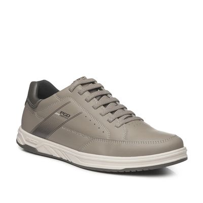 Sapatênis Masculino Pegada Oliver Fibertech Bege 172002-04 37 / Bege